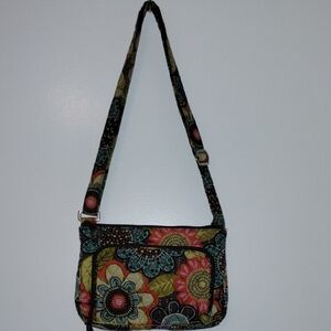 Vera Bradley Colorful Floral Crossbody Bag